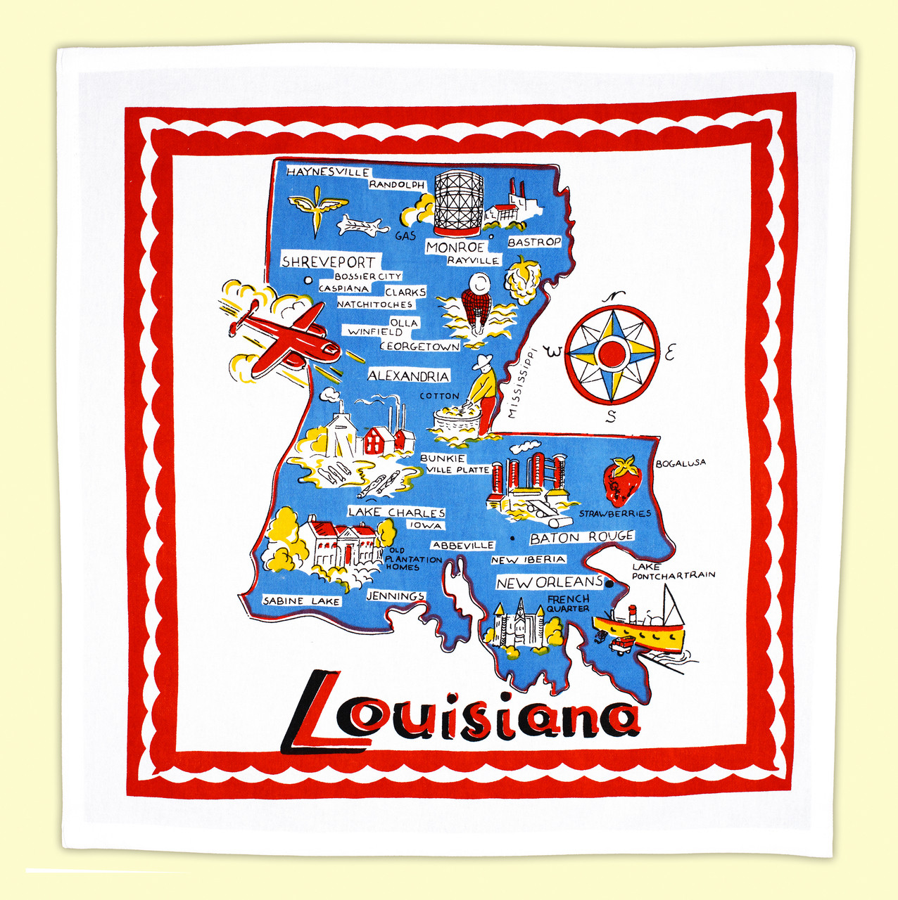 Louisiana Map