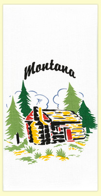 Montana Cabin Towel Montana Cabin Towel