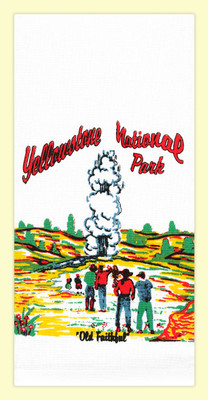 Yellowstone Old Faithful Towel