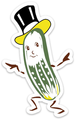 Mr. Pickle sticker Mr. Pickle sticker