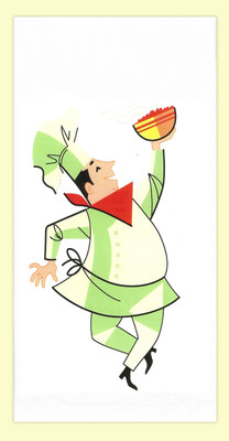 Dancing Chef Towel