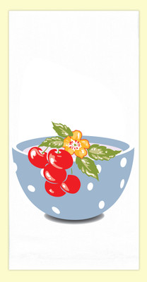 Bowl of Cherries Towel