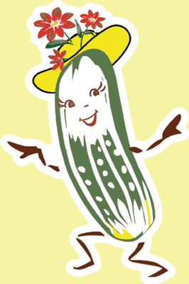Mrs. Pickle Sticker