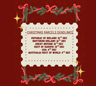 AN POST Christmas Parcel Deadline