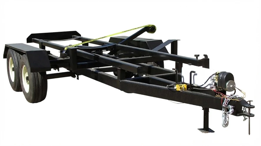 Hydraulic Tilting Tank Trailer
