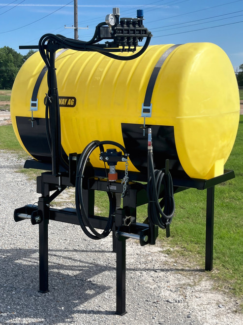 3P300-BXT/DC | 300 gallon 3-point sprayer with handgun, Boominator ST boomless nozzles.
