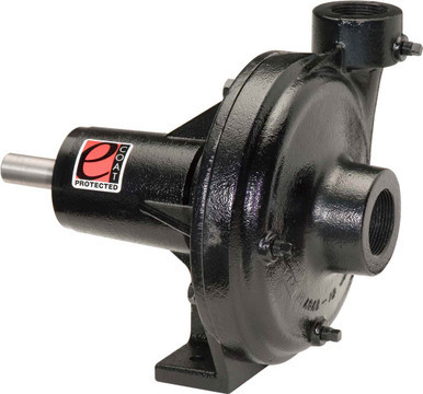 Belt Driven E-coated Cast Iron Pump with 1-1/2" Suction x 1-1/4" Discharge