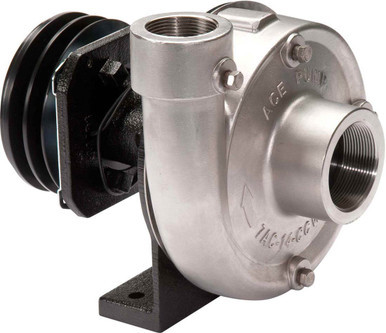 Belt Driven 316 Stainless Steel Pump with 2" Suction x 1-1/2" Discharge-1703055121