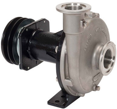 Belt Driven 316 Stainless Steel Pump with 220 Flange Suction x 200 Flange Discharge-1703055141