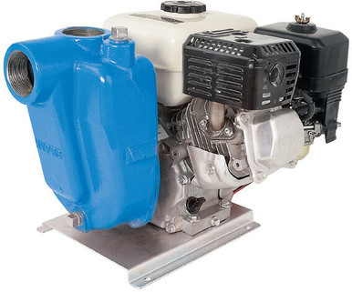 5.5 HP Honda Gas Cast Iron Centrifugal Pump with 2" NPT Inlet x 2" NPT Outlet