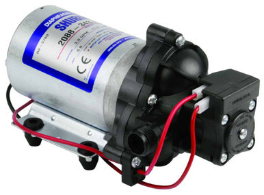 12 Volt Electric Pump with 1/2" NPT Inlet x 1/2" NPT Outlet-1703057385