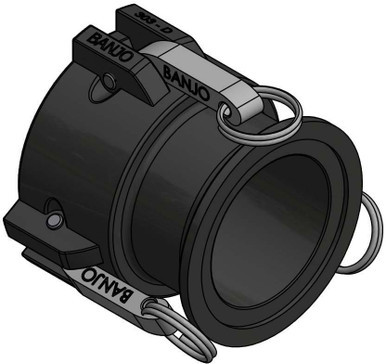 Banjo M303D | 3" FP Flange X 3" Female Coupler With 3 Arms