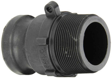 Banjo 200F | 2" Male Adapter X 2" Male Thread - Poly