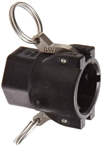 Banjo 075D | ¾" Female Coupler X ¾" Female - Thread, Poly