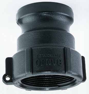 Banjo 150125A | 1½" Male Adapter X 1¼" Female - Thread, Poly