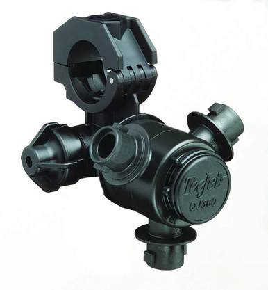 TeeJet QJ363C-3/4-NYB-VI |  3/4" Pipe 3 Outlet Multiple Nozzle Body Assembly for Wet Applications - Viton