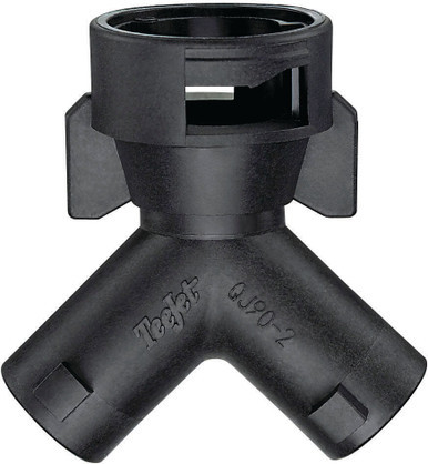 TeeJet QJ90-2-NYR | 90° adapter, twin