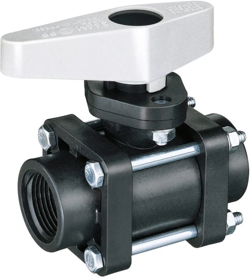 TeeJet AA344M-2-3/4-PP | Manual Ball Valve, Nylon, 2-Way, 3/4" FPT