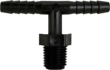 Valley 3T14T | Tee:1/4"MPTx1/4"HBx1/4"HB