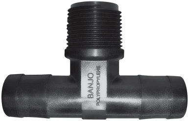 Banjo HBT100-100 | 1" Hose Barb X 1" Hose Barb X