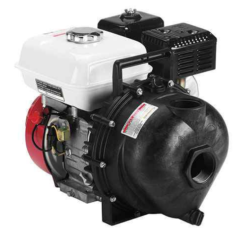 Banjo 200PH-5E | 2" NPT Poly Centrifugal Pump With 5.5HP Honda, Electric Start