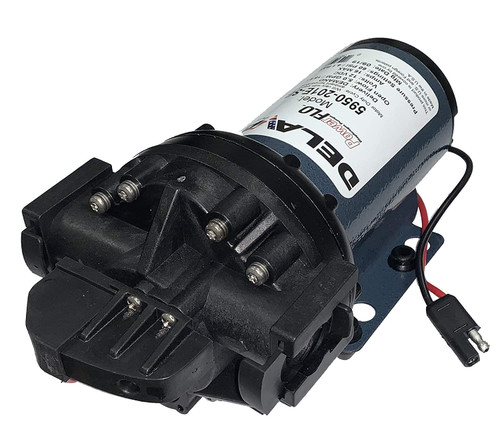 Delavan 5930-201 | 3.0 GPM, 60 PSI, 12V Diaphragm Pump, 3/8" Ports