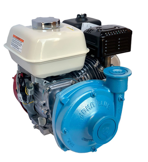CDS John Blue CS-155RG-5H | 1-1/2" FPT Inlet X 1-1/4" FPT Outlet John Blue 5 HP Honda GX160 Gas Engine Centrifugal Spray Pump