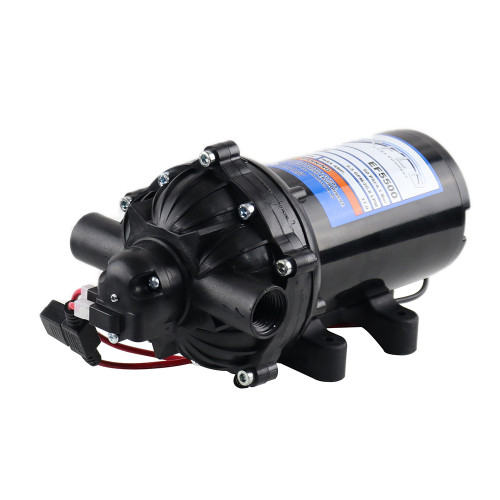 Everflo EF5500 | 5.5 GPM, 60 PSI, 12V Diaphragm Pump, 1/2" Ports