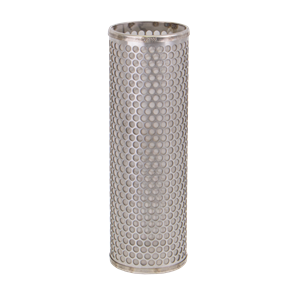 Banjo MLS2100SS | 2" SS Line Strainer Screen 100 Mesh W/Perforated Support