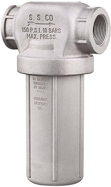 TeeJet AA124-1-1/2-AL | Strainer, Alum. & Nylon