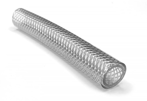HO12BR | ½” White braided hose, 300’ roll