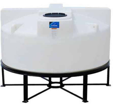 850 Gallon Cone Bottom Tank w/ Stand
