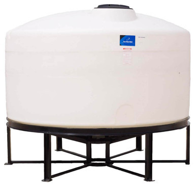 1300 Gallon Cone Bottom Tank w/ Stand