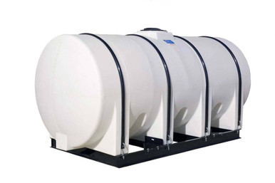 1750 Gallon Horizontal Leg Tank with Bands