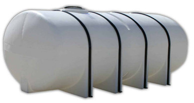 1850 Gallon Elliptical Leg Tank with Bands