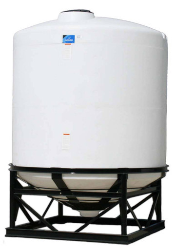 2600 Gallon Cone Bottom Tank w/ Stand-1703061100