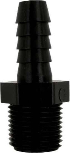 Hose Barb Adapter Fitting - 3/8" MPT x 3/8" Hose Barb-1703065199