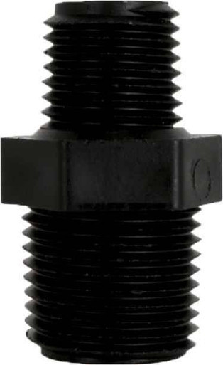 Pipe Reducer Nipple Fitting - 1/2" MPT x 3/8" MPT-1703066308