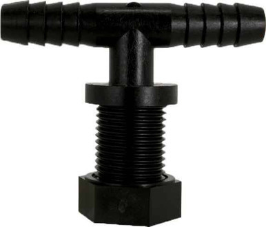 Hose Barb Tee Fitting - 11/16" MPS x 5/8" Hose Barb-1703067213