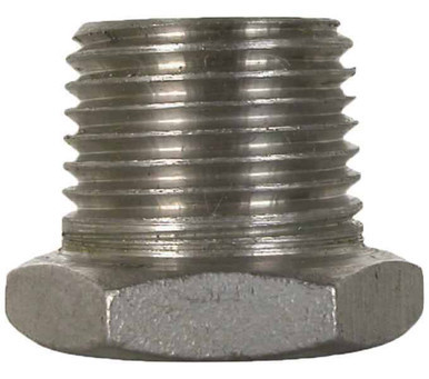 Stainless Steel Pipe Reducer Bushing Fitting - 3" MPT x 2" FPT