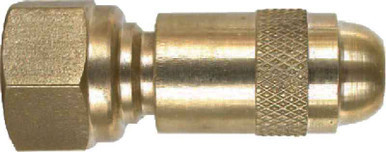 Brass Adjustable Nozzle - 1/4" MPT