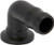 Banjo M100125BRB90 | 1" Flange X 1¼" 90° Hose Barb