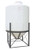 1000 Gallon Cone Bottom Tank w/ Stand