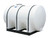 1065 Gallon Horizontal Leg Tank with Bands