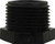 Pipe Hex Plug Fitting - 1 1/2" MPT-1703066389