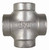 Stainless Steel Pipe Cross Fitting - 1" FPT
