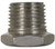 Stainless Steel Pipe Reducer Bushing Fitting - 1" MPT x 1/2" FPT