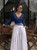 Navy Off-Shoulder Bodysuit