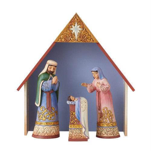 Nativity Blessings From Bethlehem set of 4, - Jim Shore - 23cm Nativity Blessings From Bethlehem set of 4, - Jim Shore - 23cm