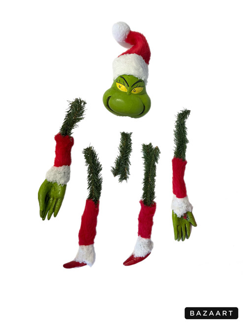 Grinch Tree Body Set (5 Pieces) - Festive Christmas Tree Decoration Grinch Tree Body Set (5 Pieces) - Festive Christmas Tree Decoration